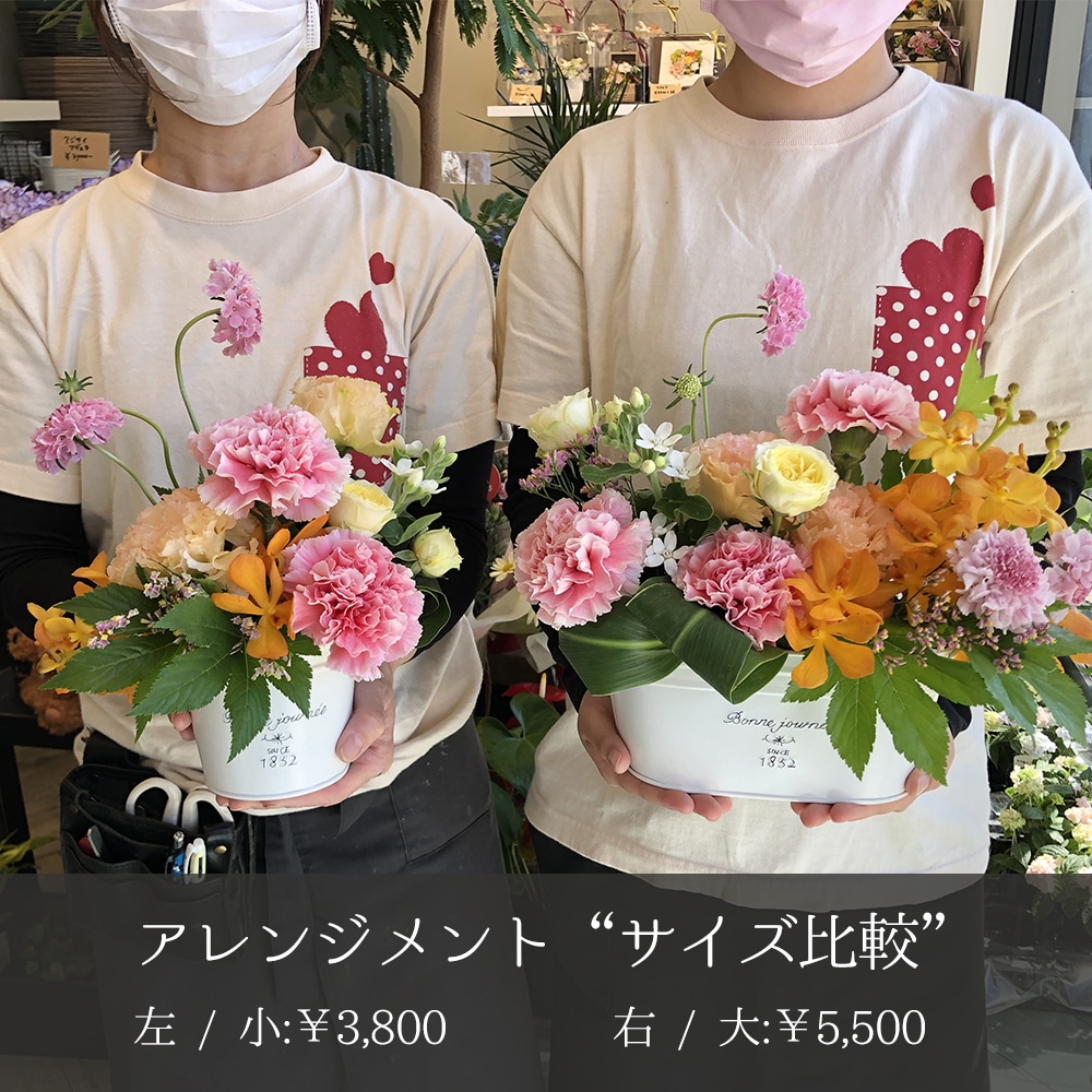 【母の日】選べる母の日ギフト/アレンジメント・フラワーボックス【宅配便配送・送料別】