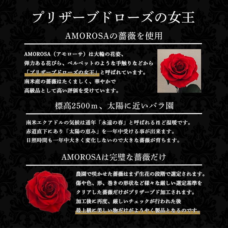 【全国配送可能・送料無料】 33本の薔薇が詰まったフラワーボックス （プリザーブドフラワー）