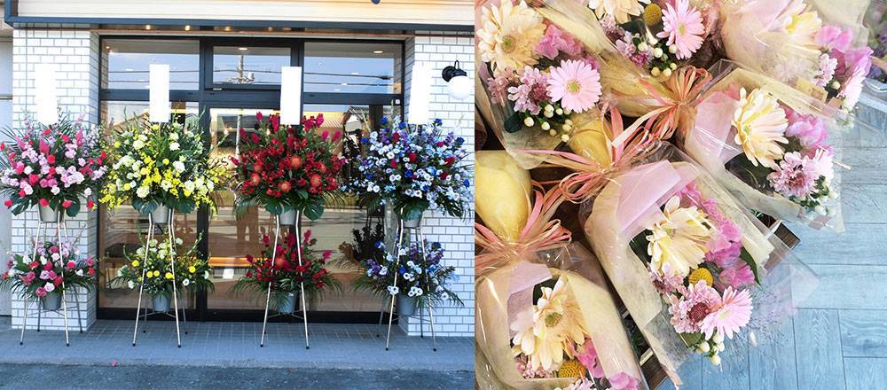 取りまとめ注文対象:スタンド生花・花束