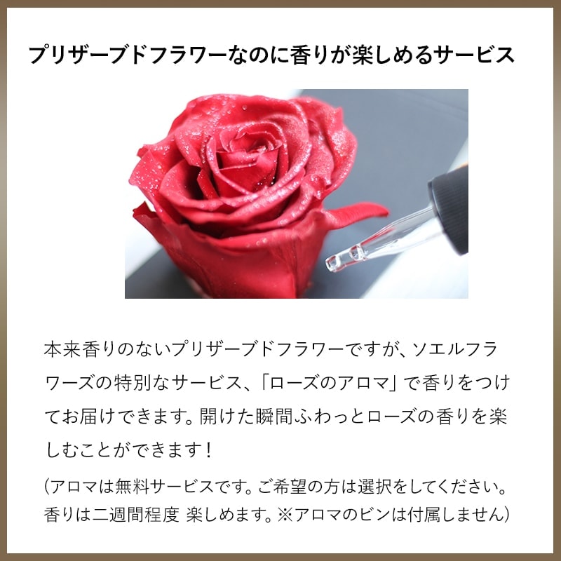 【全国配送可能・送料無料】 12本の薔薇が詰まったフラワーボックス （プリザーブドフラワー）