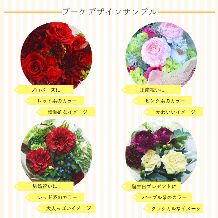 【全国配送可能・送料無料】  花束を抱えたクマのマックス ［ビッグサイズ］【クマのぬいぐるみ・アーティフィシャルフラワー】