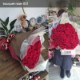 9本～49本まで本数が選べる【赤いバラの花束】 [お届け可能エリア：豊橋市・浜松市]