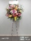 スタンド生花 M （1段） [お届け可能エリア：豊橋市・浜松市]
