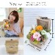 【全国配送可能・送料無料】 ウッドボックス [M] （プリザーブドフラワー）
