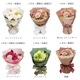 【宅配便発送・送料無料】アニバーサリースタンドブーケ - ９本の薔薇の花束 -（プリザーブドフラワー）