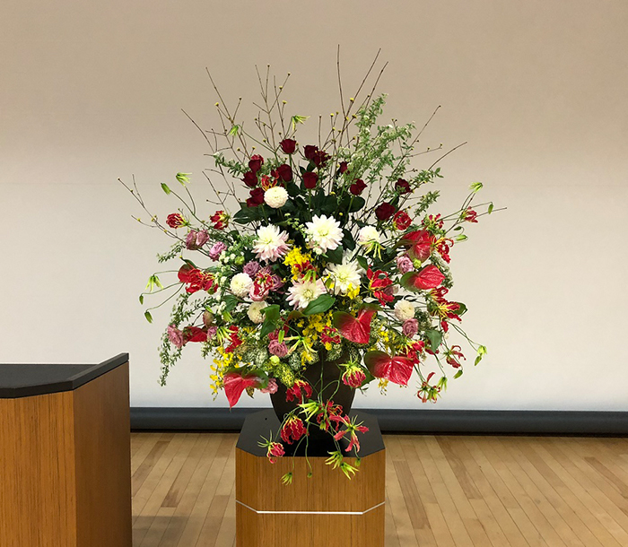 つぼ花 講演会 浜松 花屋 2万